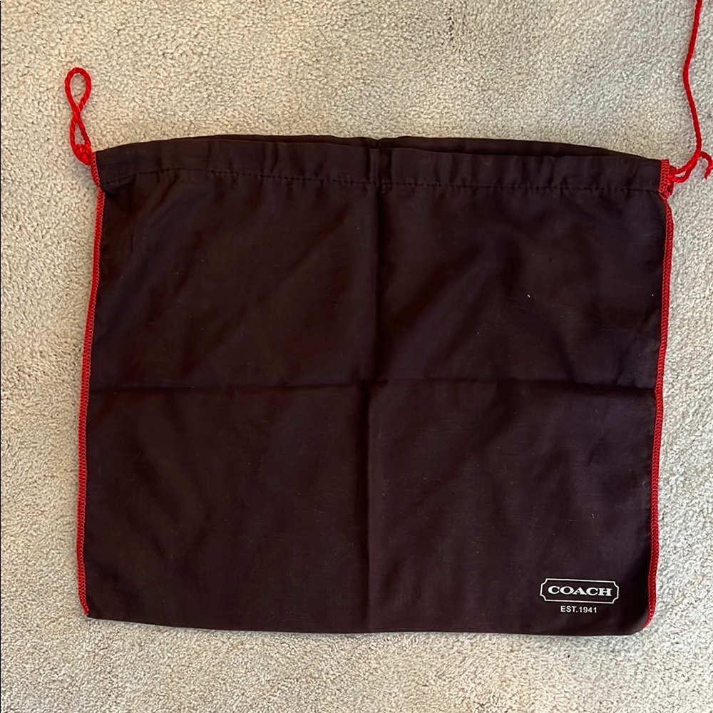 Coach Black and Red Bag